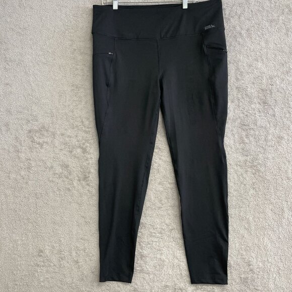 NWOT Eddie Bauer Trail Tight Women's XL Black Leggings High Waist Stretchy - Picture 4 of 11
